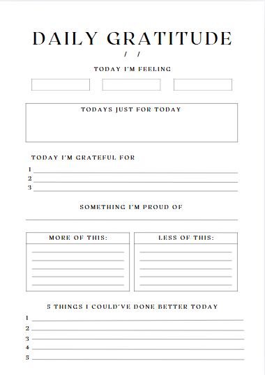 🏝️ Gratitude Beach 🔆 - 90 Day Daily Gratitude Journal