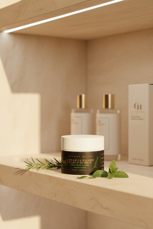 Deep Cleanse Scalp Scrub, Rosemary & Mint