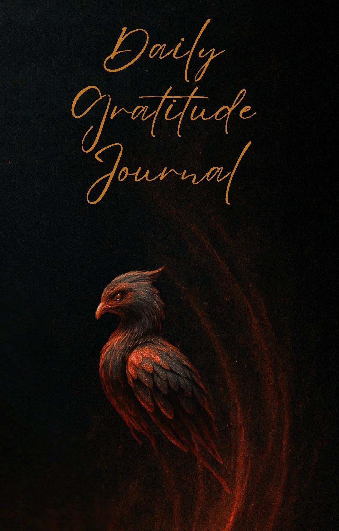 Rising Phoenix 90-Day Daily Gratitude Journal — Cinder Haus