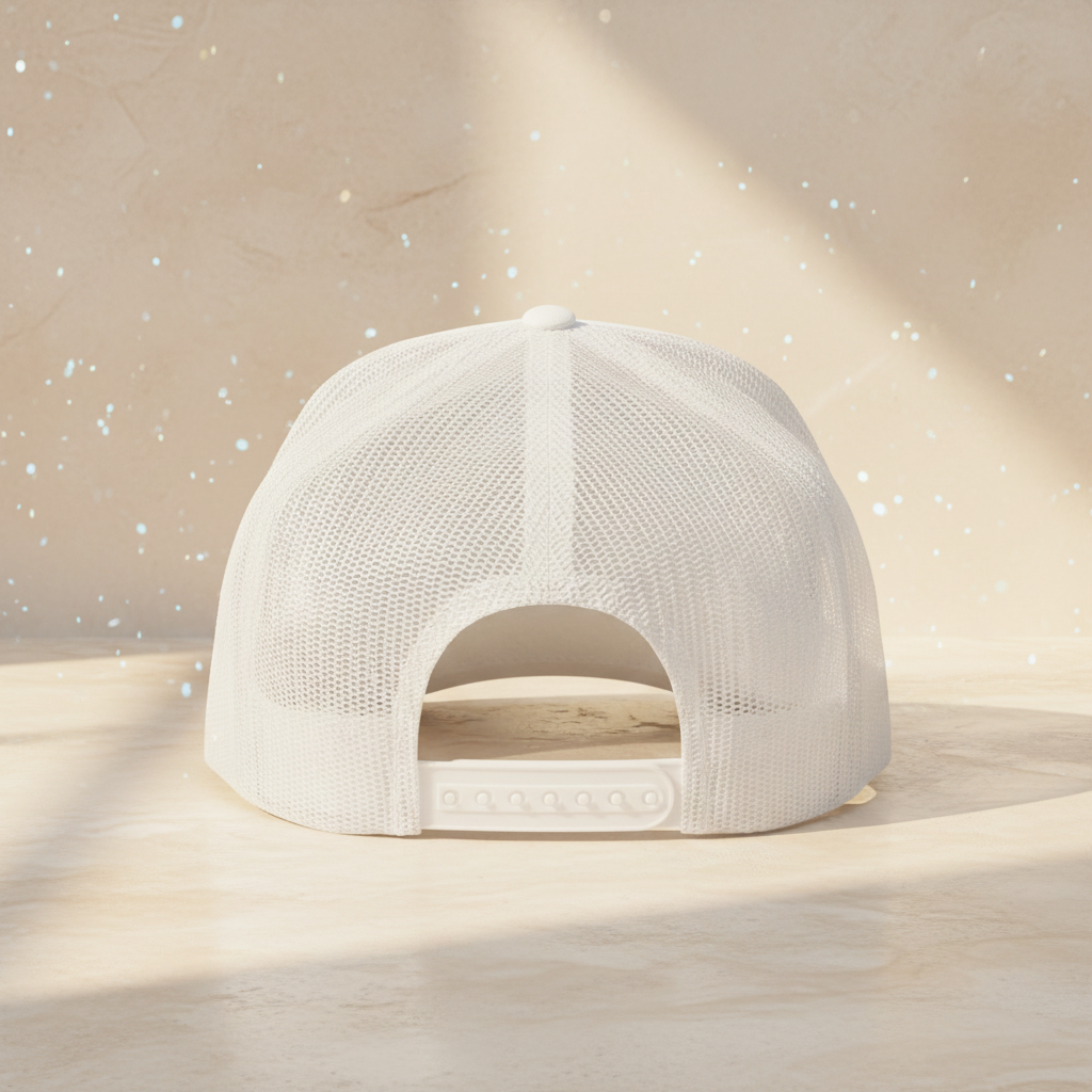 The Sovereign Snapback in black — back view