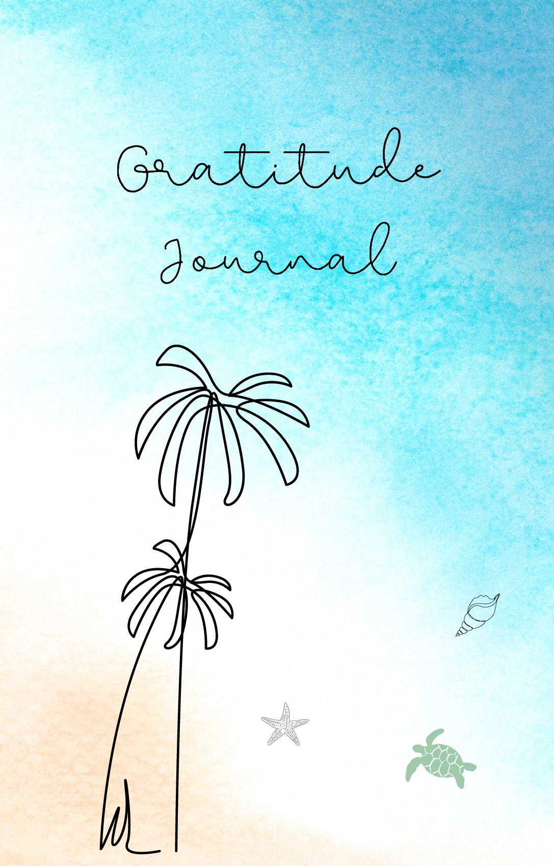 Gratitude Beach - 90 Day Daily Gratitude Journal