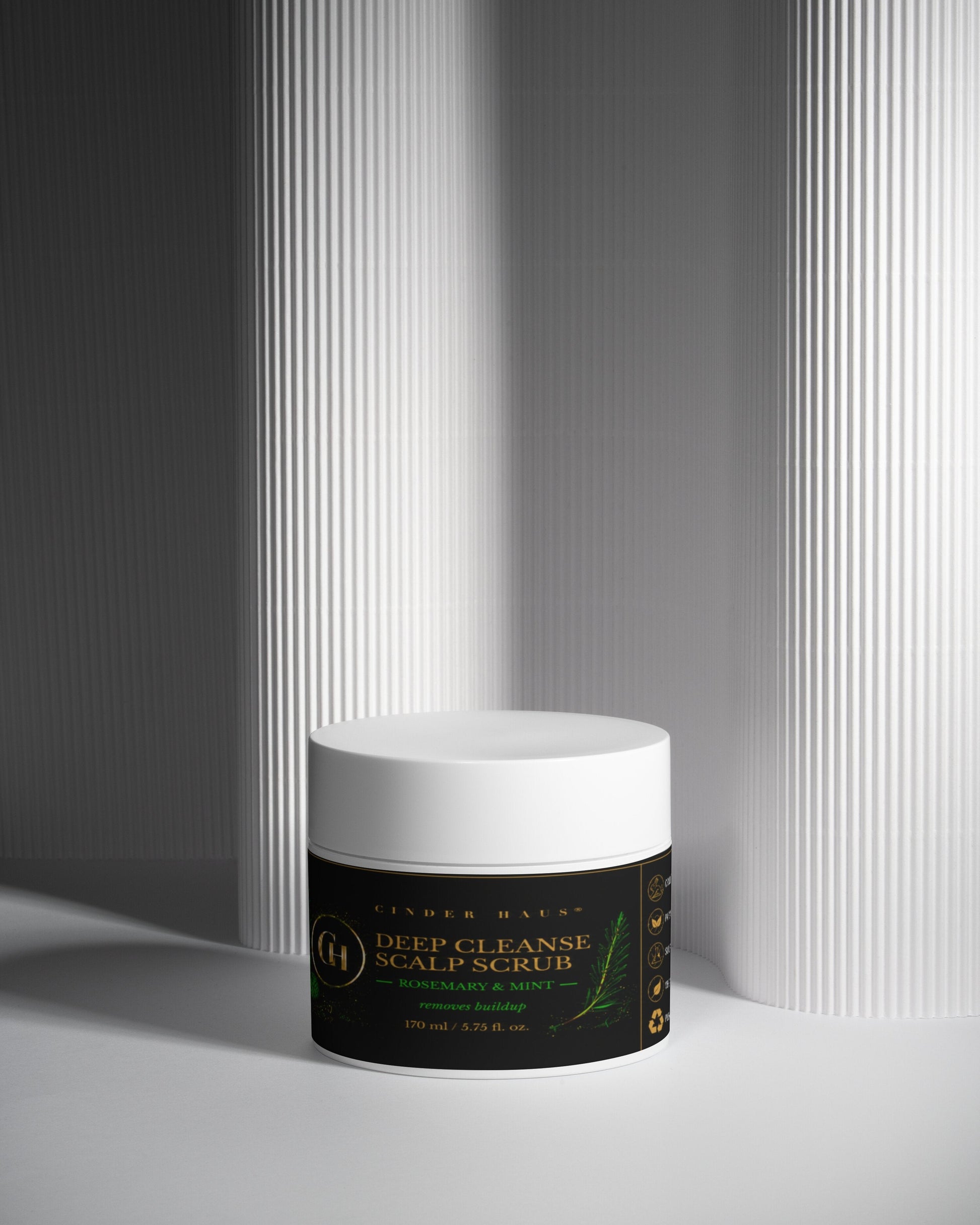 Deep Cleanse Scalp Scrub — Cinder Haus studio shot