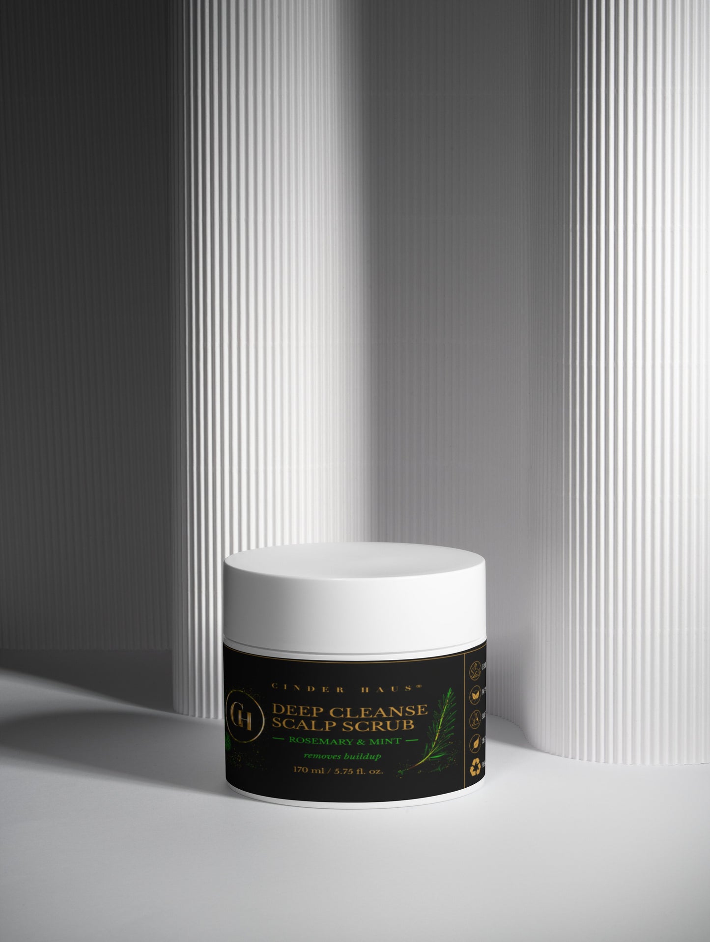 Deep Cleanse Scalp Scrub, Rosemary & Mint