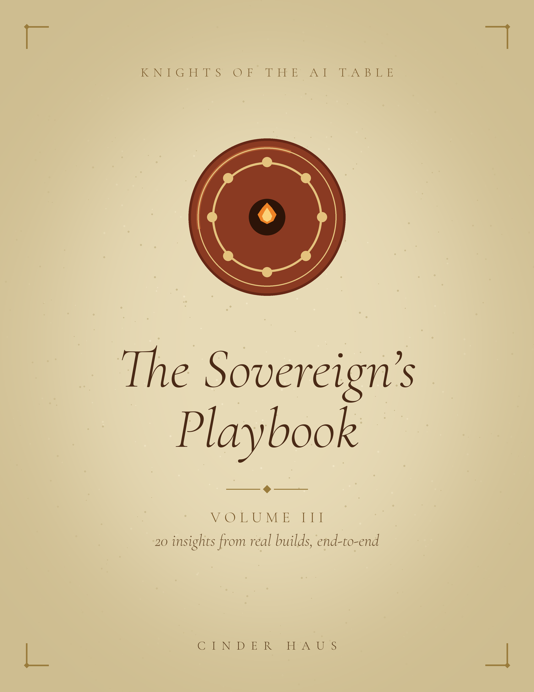 Knights Vol III — The Sovereign's Playbook cover